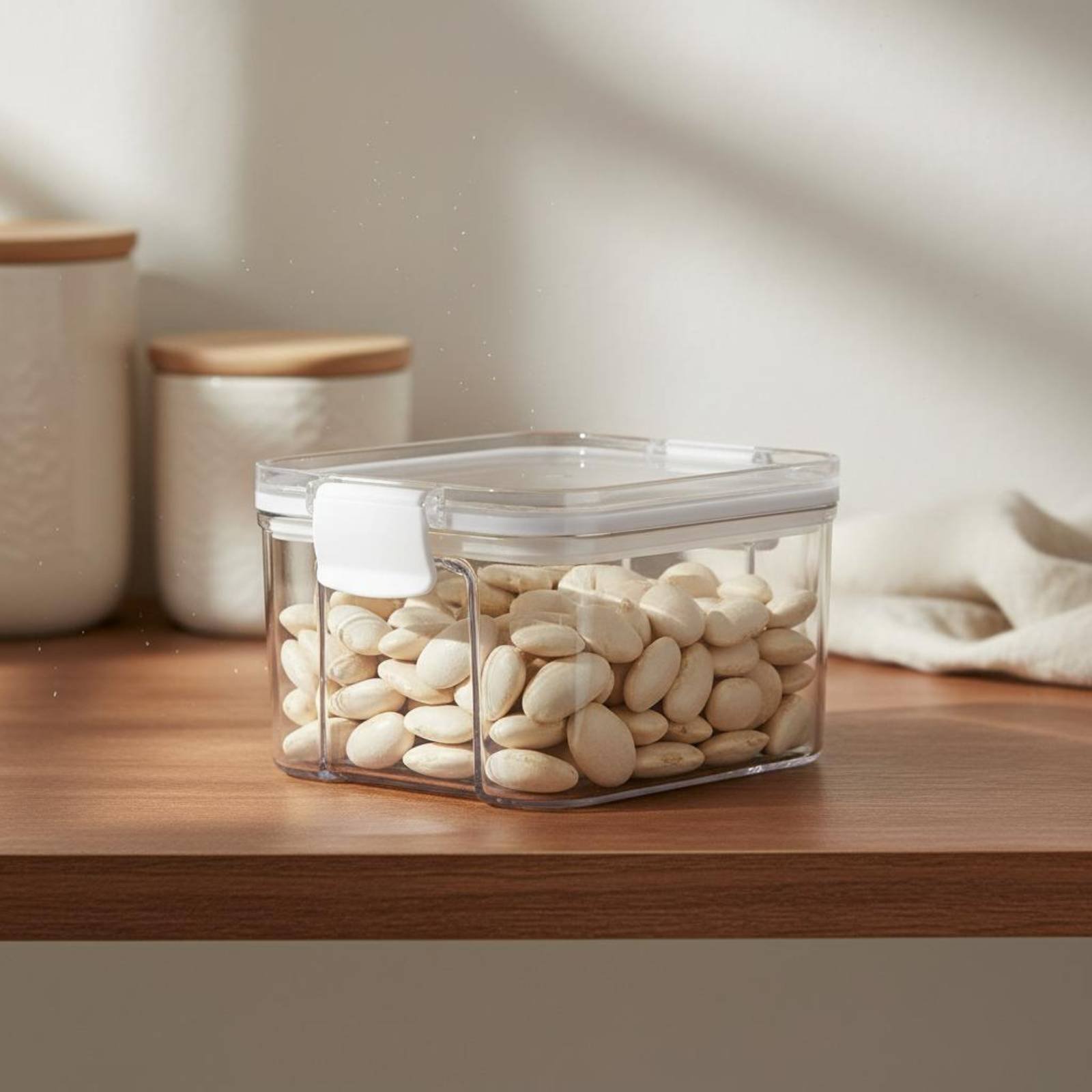 Food Storage Plastic Container - Wadah Penyimpanan Makanan Kedap Udara Tahan