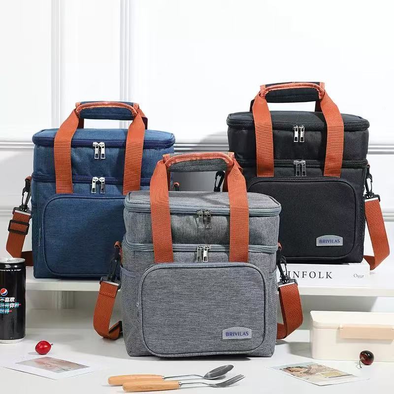 Food Storage Hiking - Tas Makan Siang Terisolasi Lapisan Ganda
