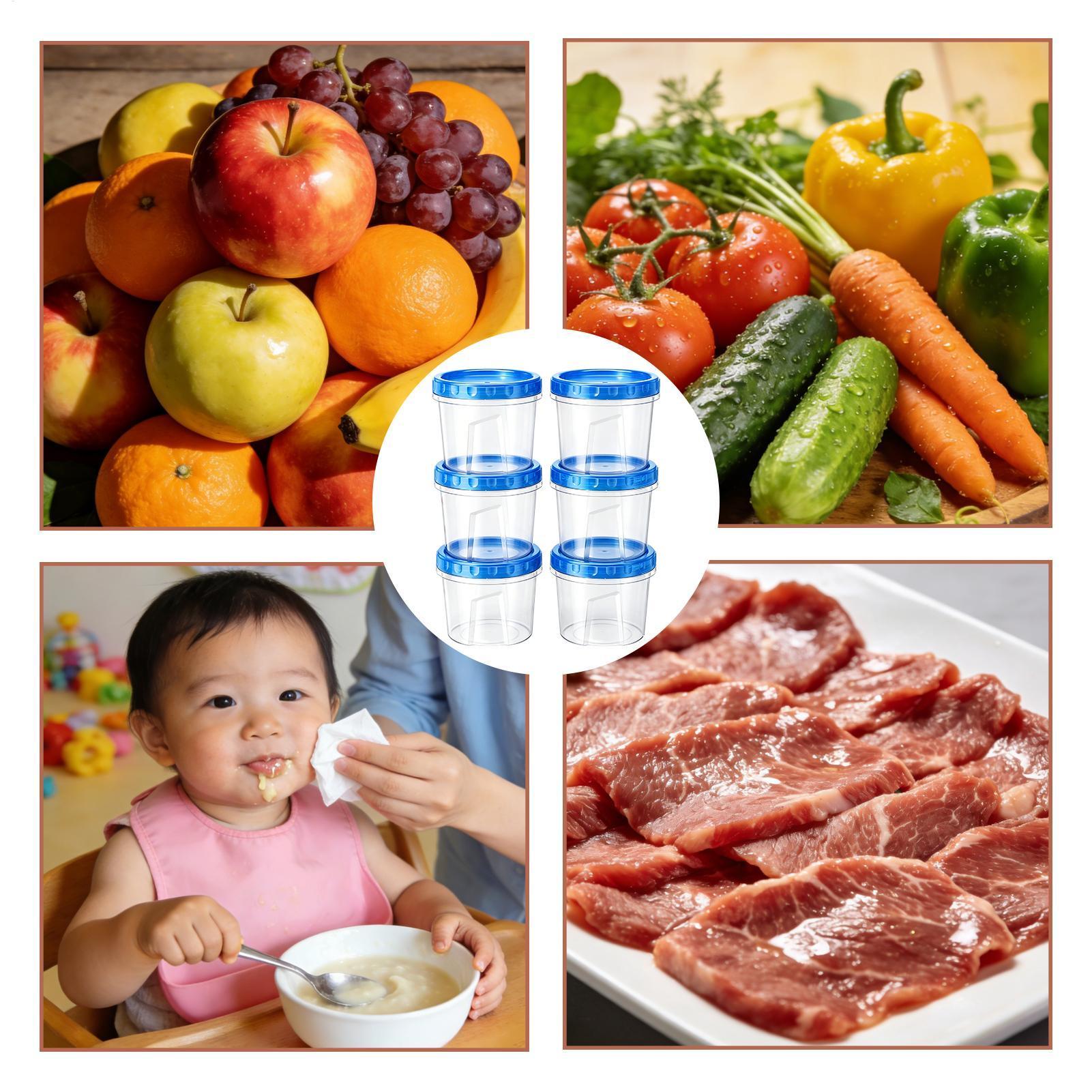 Food Storage Plastic Container - Wadah Freezer Untuk Penyimpanan Makanan 6