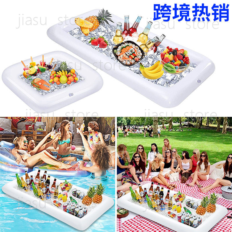 Storage Food Tray - Bak Pendingin Es Mengambang Multifungsi yang