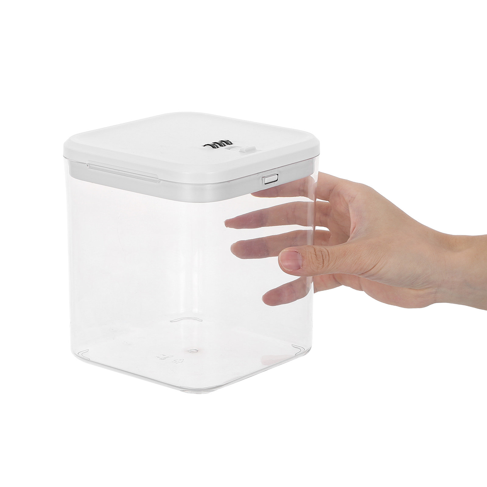 Food Storage Lock Box - Kotak Kunci Tumpuk Transparan untuk Penyimpanan
