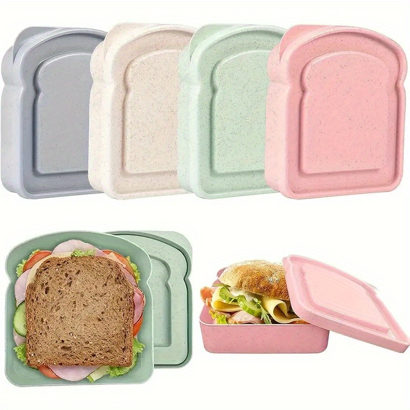 Food Storage Boxes With Lids - 1 Buah Kotak Bento, Wadah Sandwich,