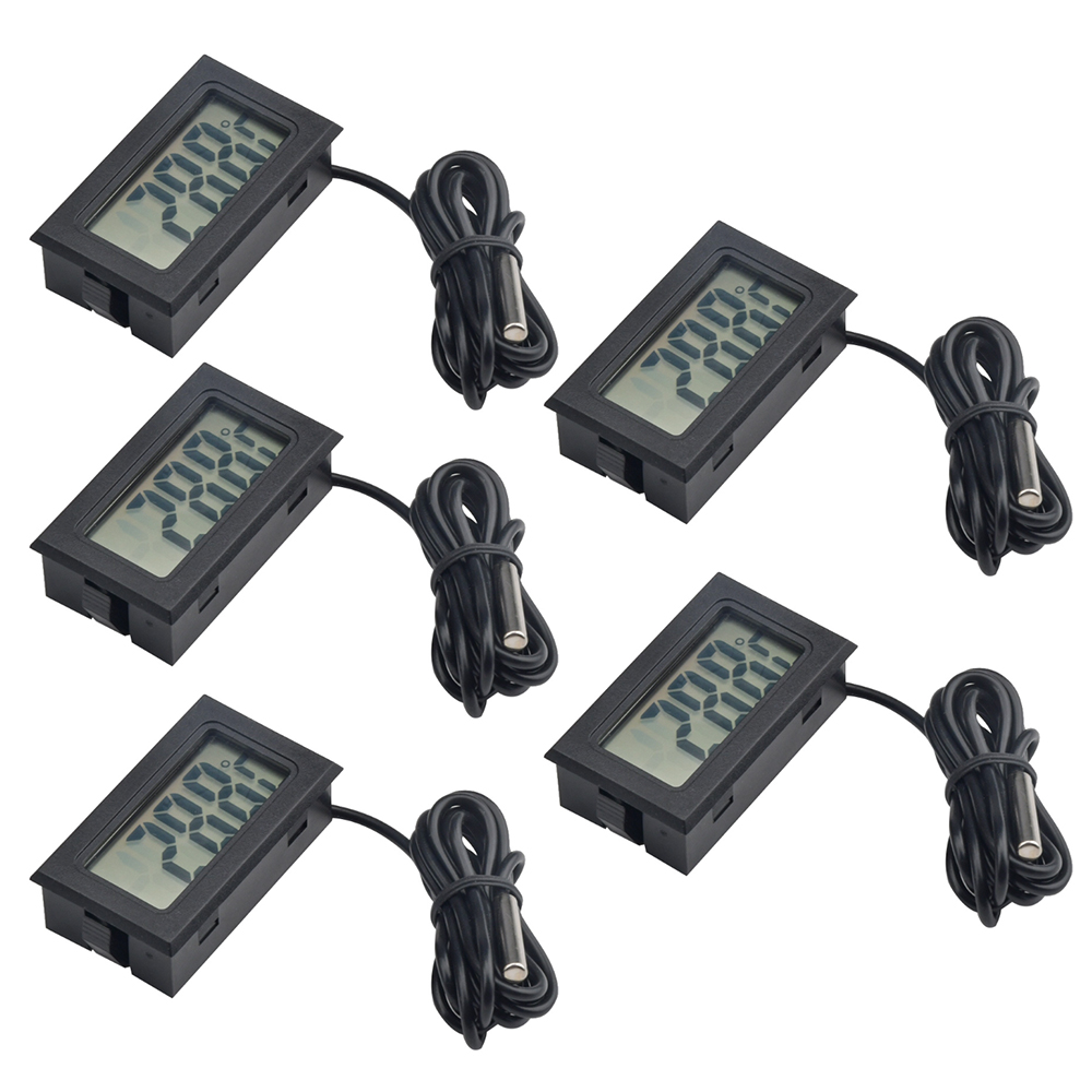 Food Storage Range - 5Pcs/lot Termometer Kulkas Digital FY-10 dengan