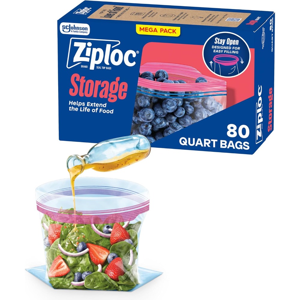 Food Storage Quart - Kantong Penyimpanan Makanan Stand Up Bottom