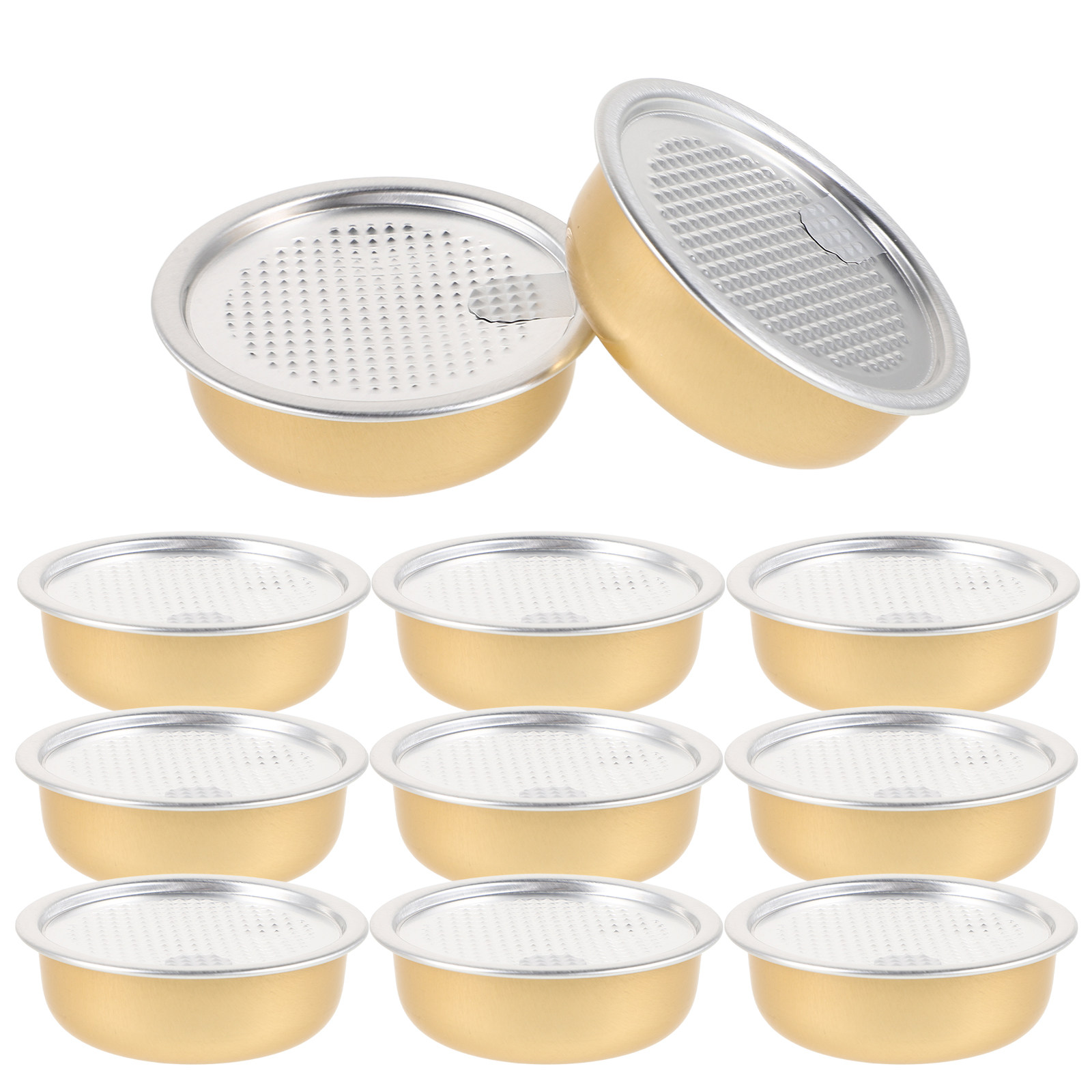 Food Storage Aluminum Containers - 12 Buah Wadah Penyimpanan Makanan Aluminium