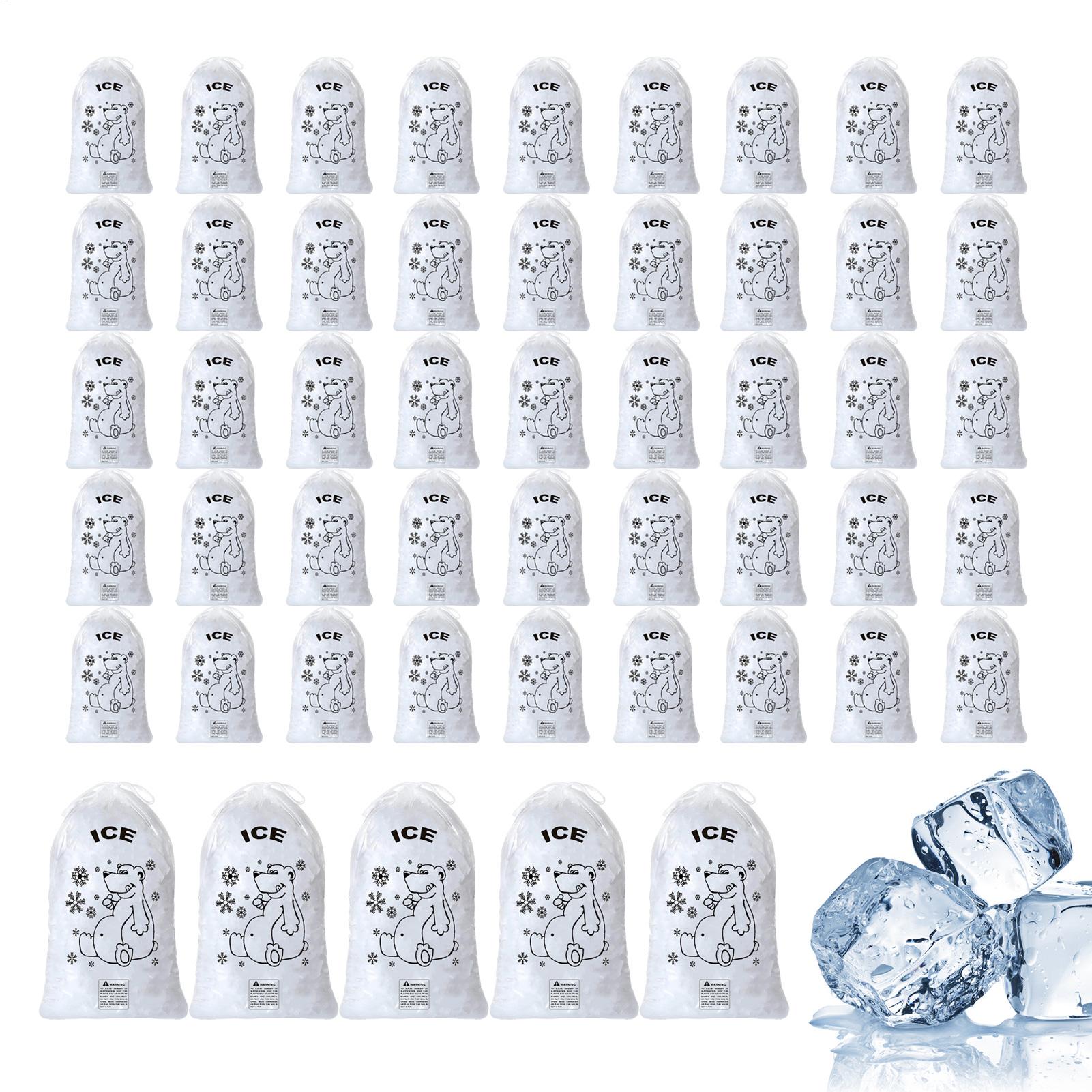 Food Storage Hiking - Kantong Es 50 Pcs, Kantong Plastik