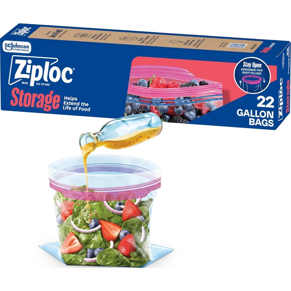 Food Storage Plastic - Kantong Penyimpanan Makanan Gallon Stand Up
