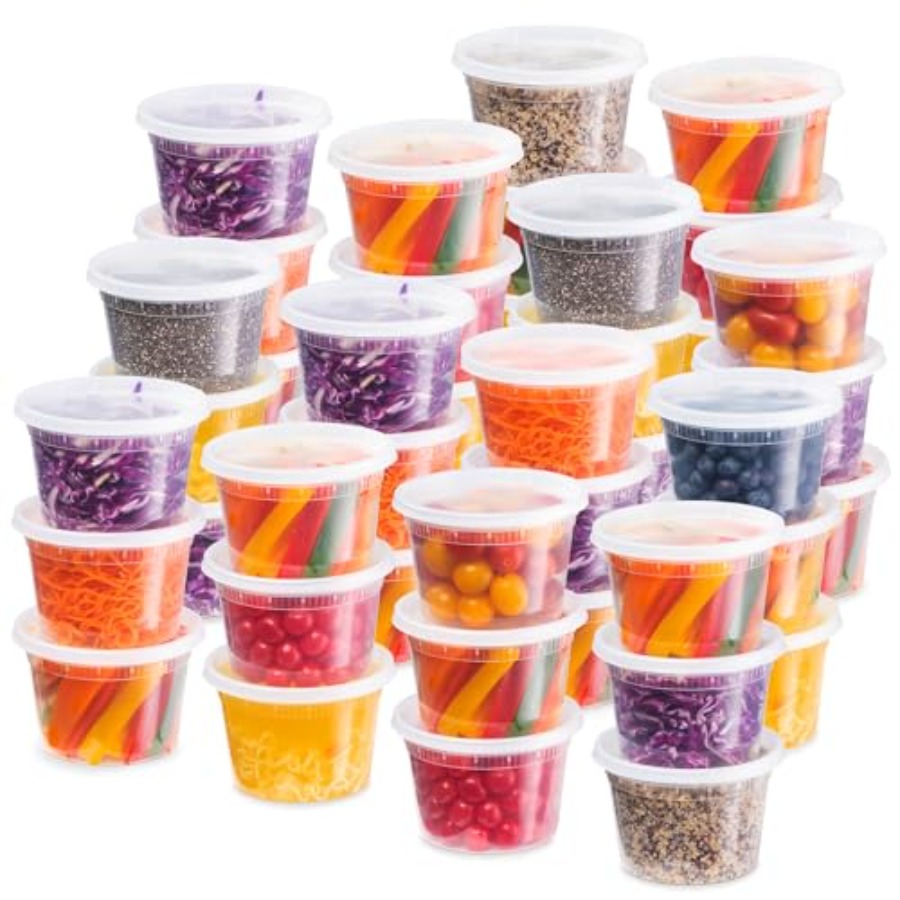 Food Storage Aluminum Containers - Wadah Penyimpanan Makanan Plastik Dengan Tutup