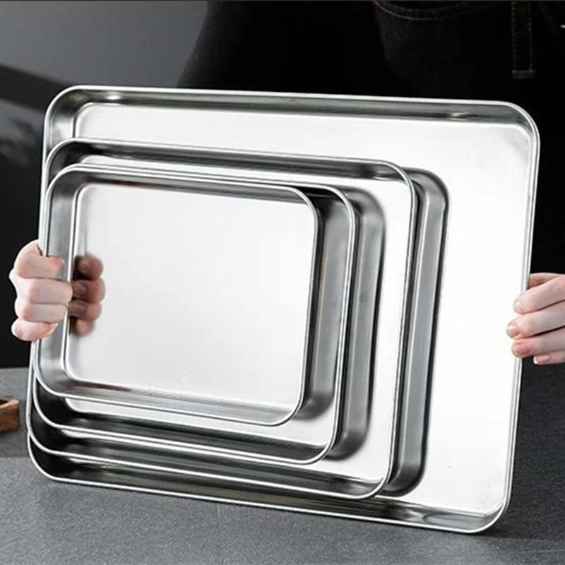 Food Storage For Restaurant - Nampan Penyajian Makanan Persegi Panjang dari