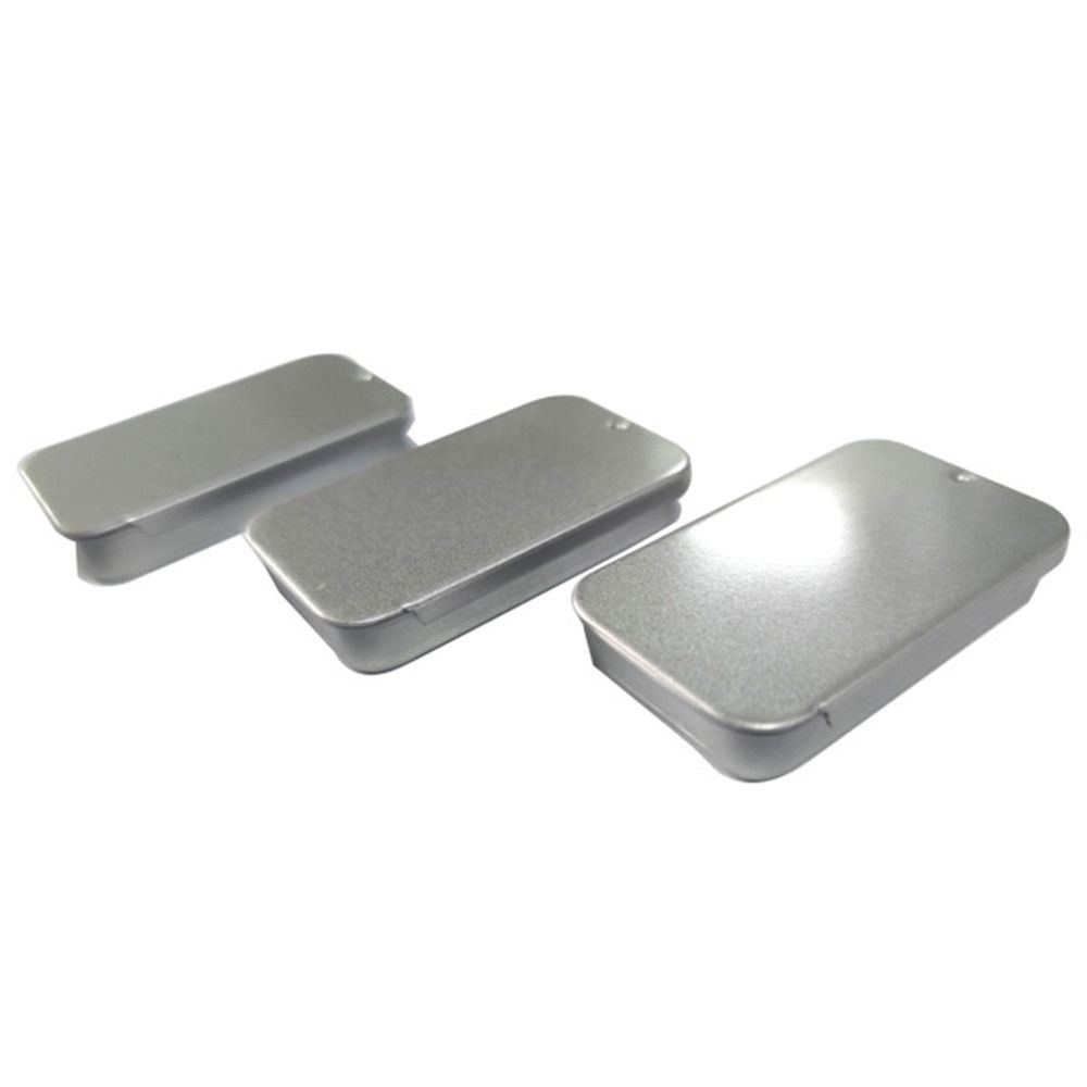 Food Storage Aluminum Containers - 4 buah toples lilin berbagai gaya