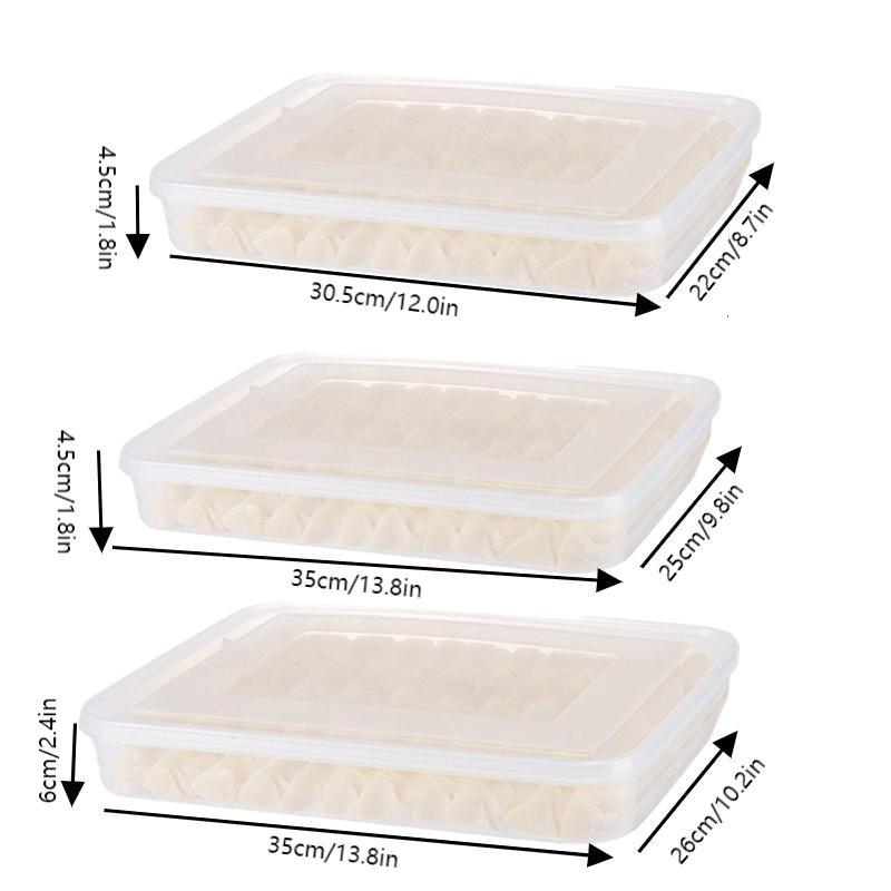 Storage Food Tray - Kotak Penyimpanan Dapur untuk Pangsit Buah