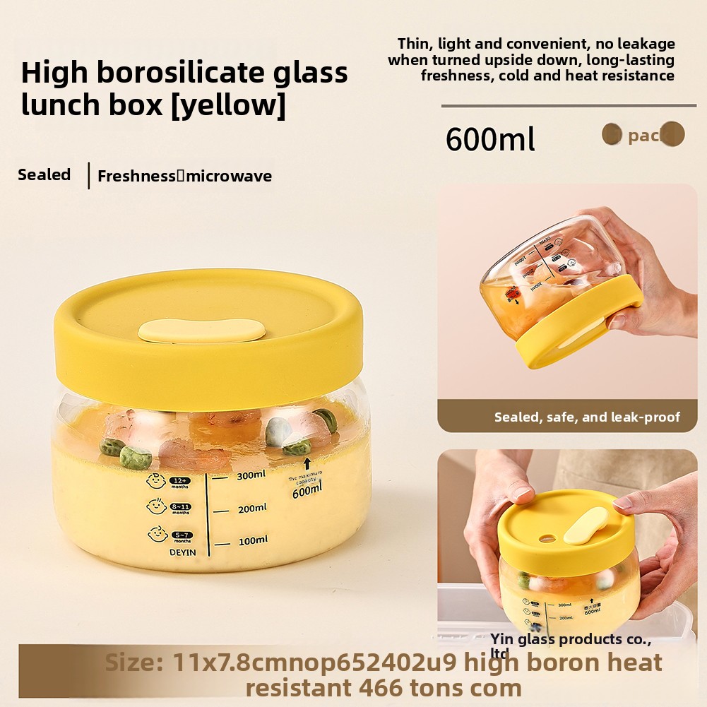 Food Storage Order - Glass Food Storage Container Airtight Leakproof