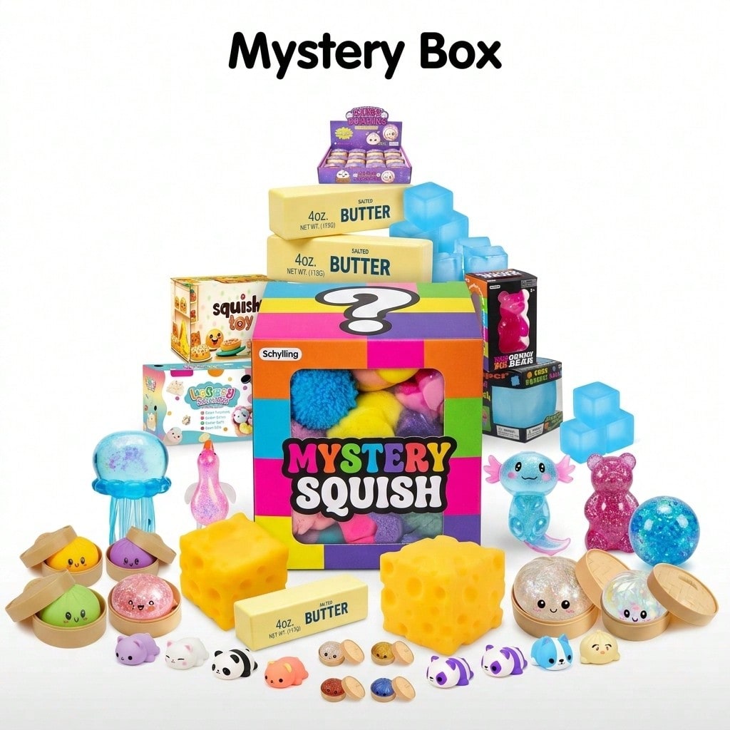Food Storage Lock Box - Kotak Kejutan - Mainan Squishy Slow