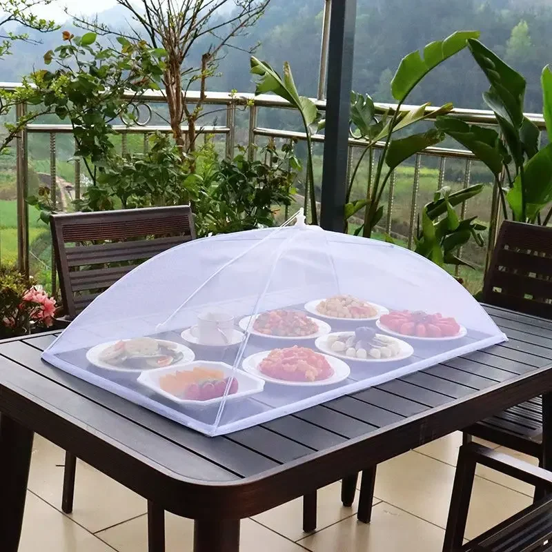Food Storage Net - Penutup Makanan Lipat Anti Lalat Nyamuk,
