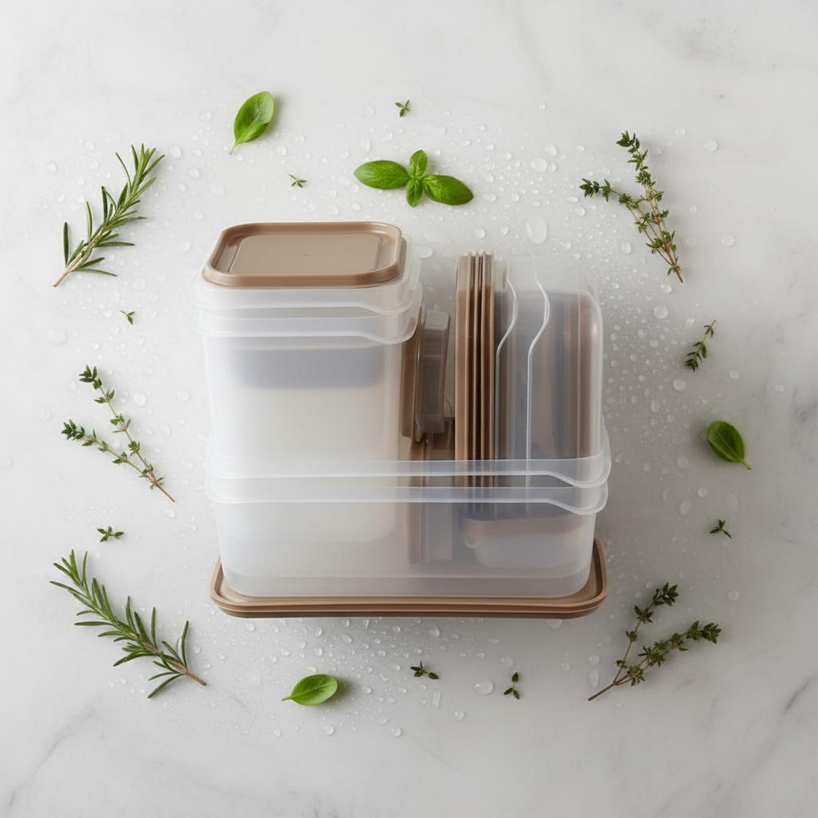 17 Buah Set Kotak Penyimpanan  - Food Storage Boxes With Lids ulasan dan harga