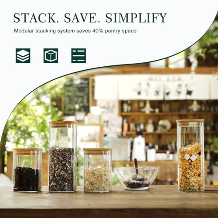 12-Pack Stoples Penyimpanan Ka - Food Storage Glass Jar ulasan dan harga