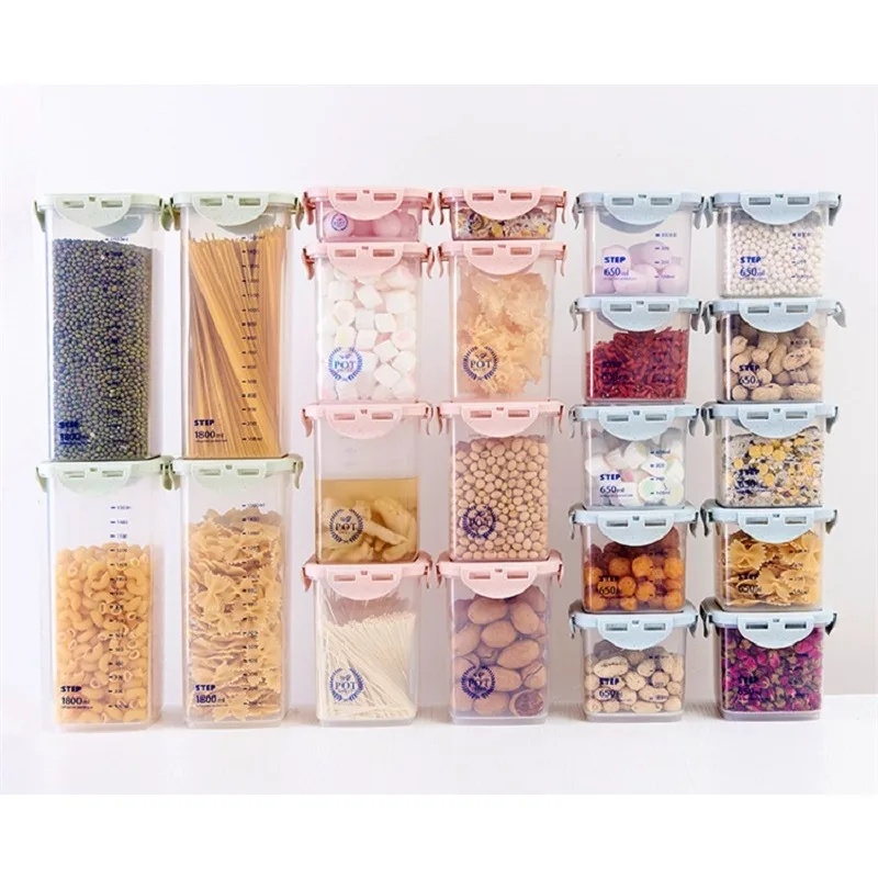 WBBOOMING Kotak Plastik Sehat  - Food Storage Kitchen Container Set ulasan dan harga