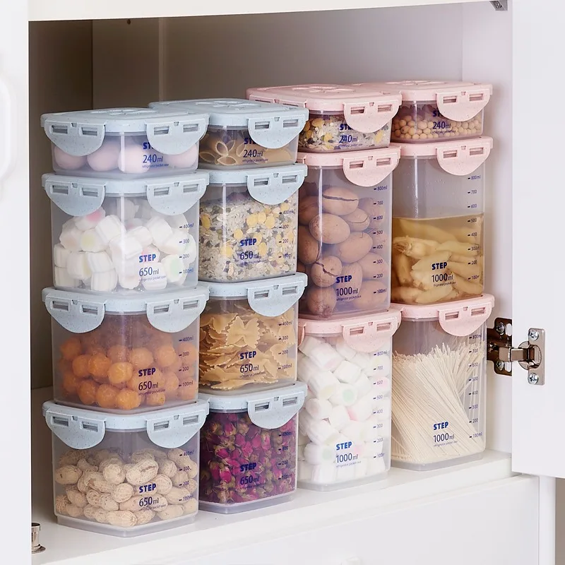 WBBOOMING Kotak Plastik Sehat  - Food Storage Kitchen Container Set ulasan dan harga