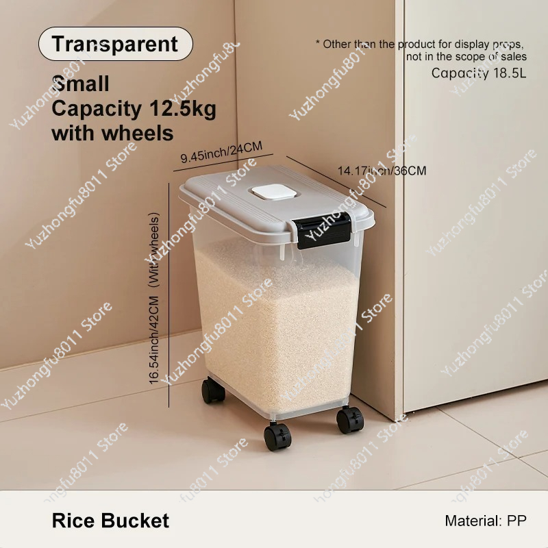 Wadah Beras Kedap Udara untuk  - Food Storage In Pantry ulasan dan harga