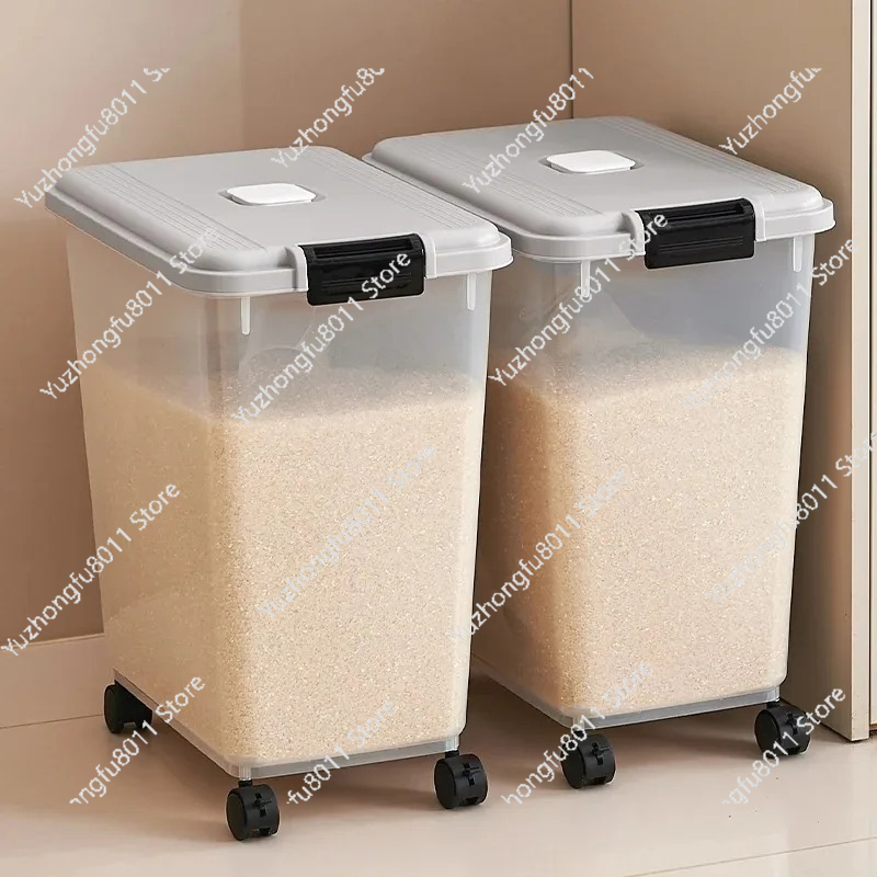 Wadah Beras Kedap Udara untuk  - Food Storage In Pantry ulasan dan harga