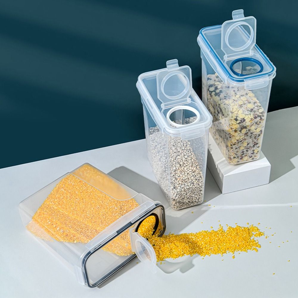 Wadah Penyimpanan Sereal Plast - Food Storage Kitchen Container Set ulasan dan harga