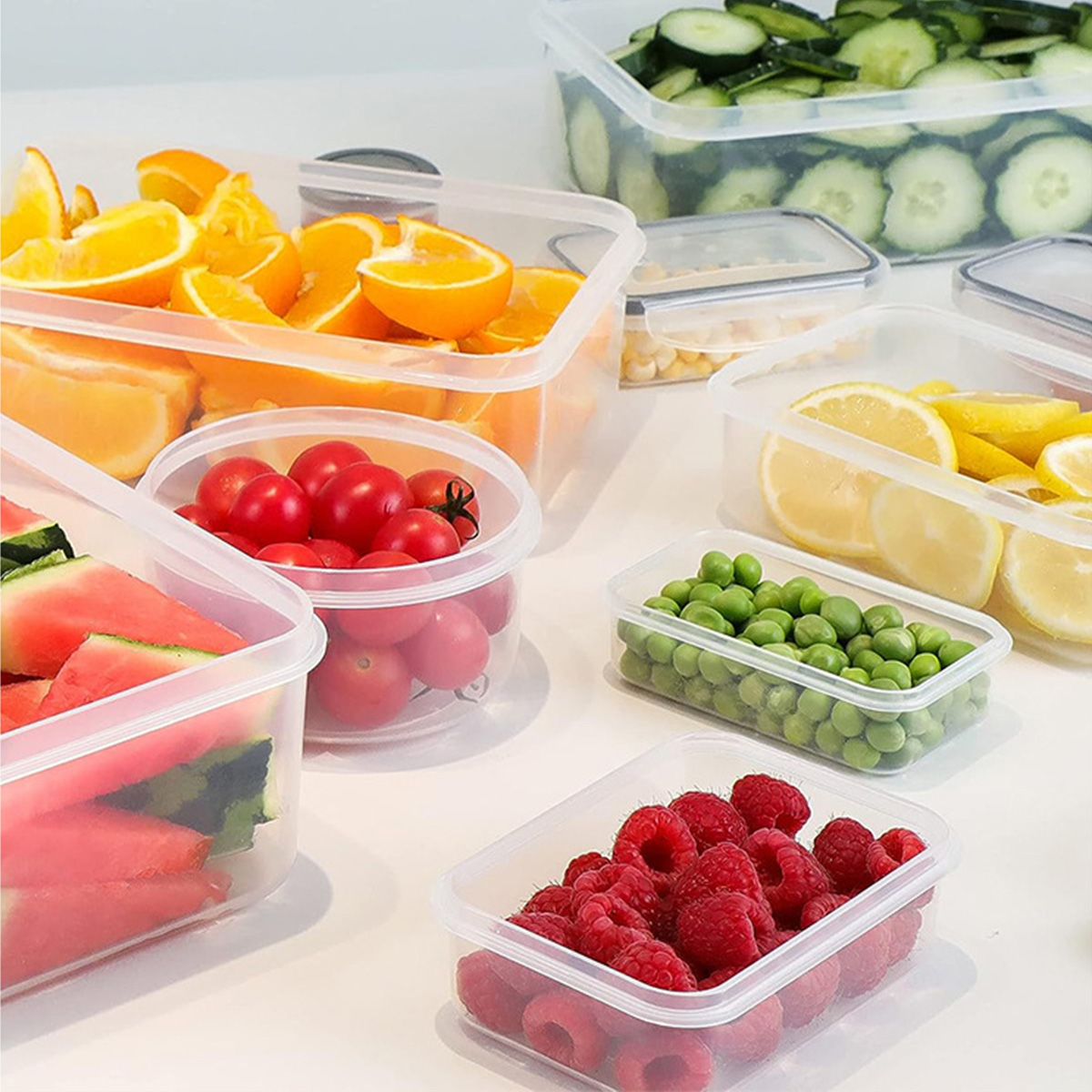 24Pcs/set Kotak Penyimpanan Ma - Food Storage Kitchen Container Set ulasan dan harga