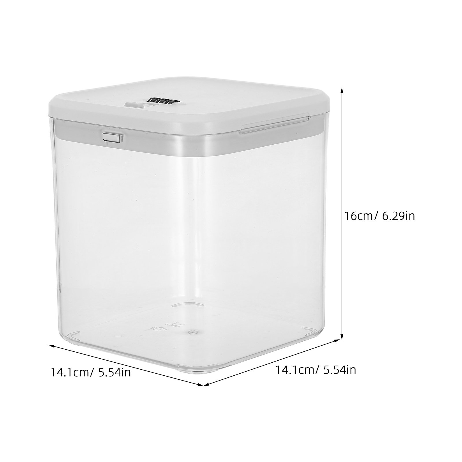Kotak Penyimpanan Transparan y - Food Storage Lock Box ulasan dan harga