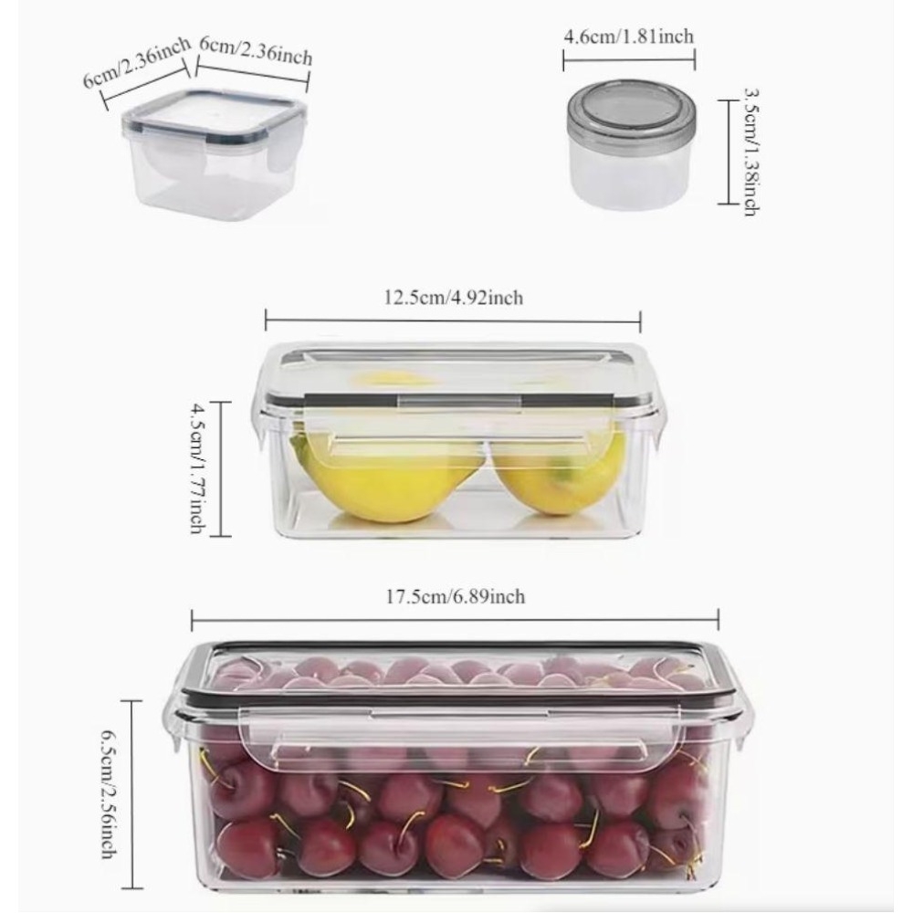 4 Wadah Penyimpanan Makanan Tr - Food Storage Order ulasan dan harga