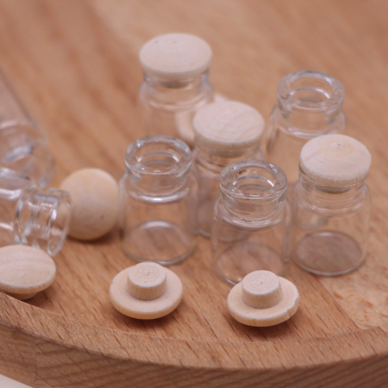 4 buah miniatur rumah boneka k - Food Storage Glass Jar ulasan dan harga