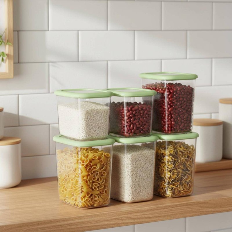 Set Wadah Penyimpanan Makanan  - Food Storage Plastic Container ulasan dan harga