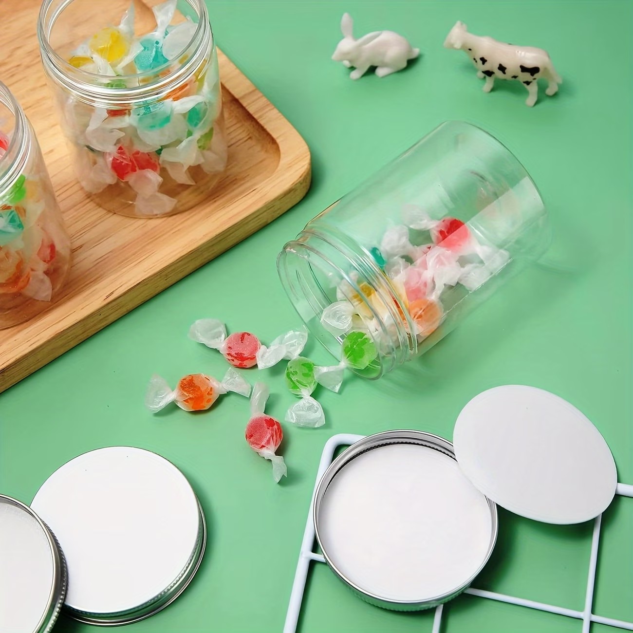 Toples Penyimpanan Transparan  - Food Storage Kitchen Container Set ulasan dan harga