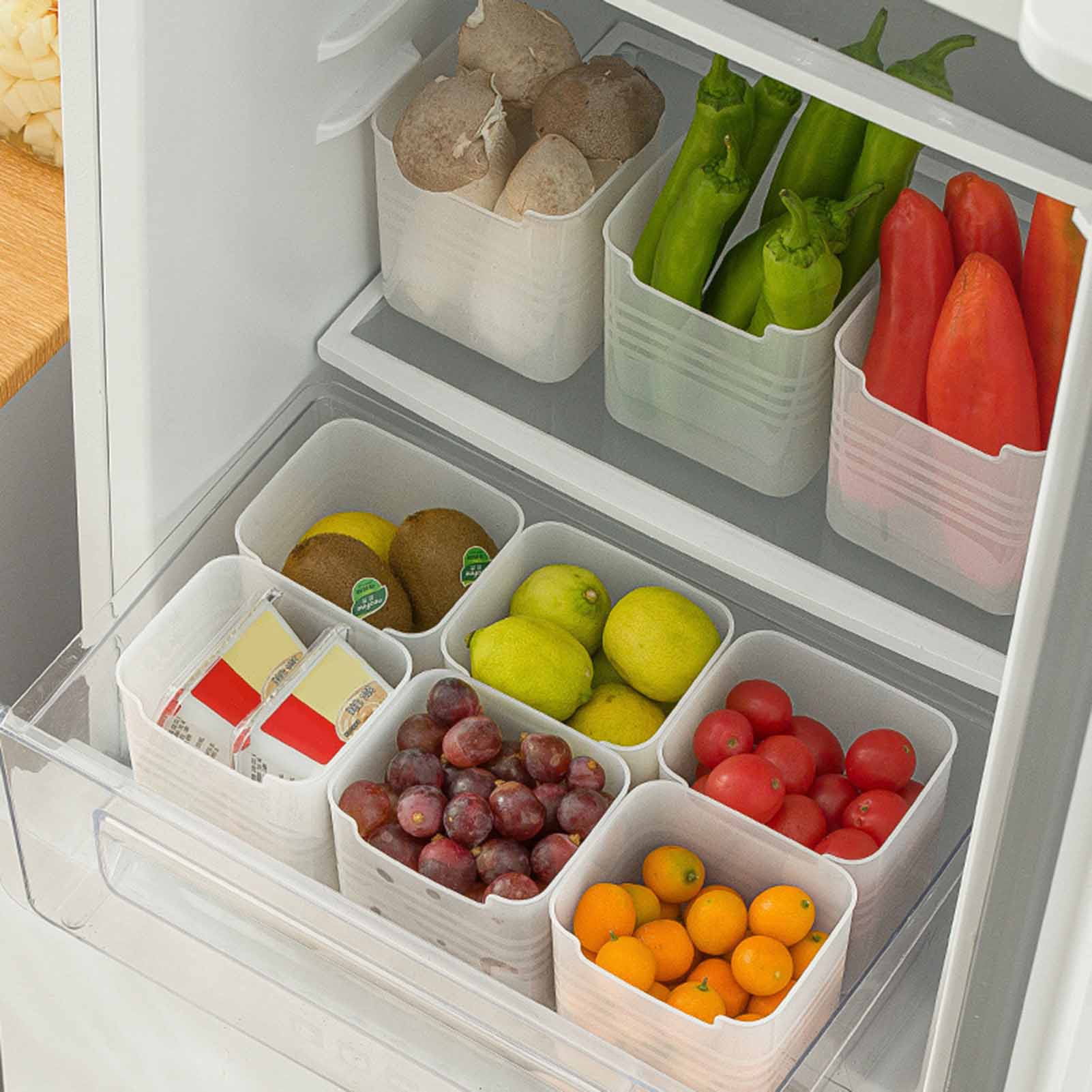 3 Buah Keranjang Penyimpanan D - Food Storage Quart ulasan dan harga