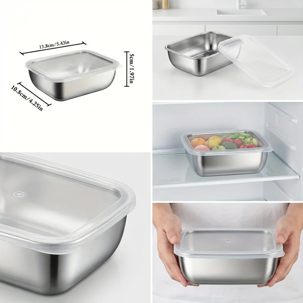 6PCS Wadah Penyimpanan Makanan - Food Storage Kitchen Container Set ulasan dan harga