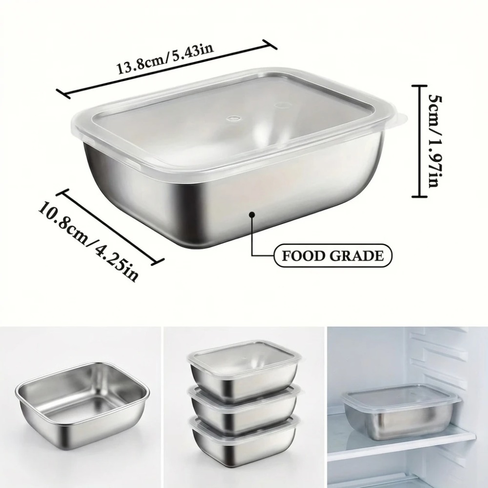 6PCS Wadah Penyimpanan Makanan - Food Storage Kitchen Container Set ulasan dan harga