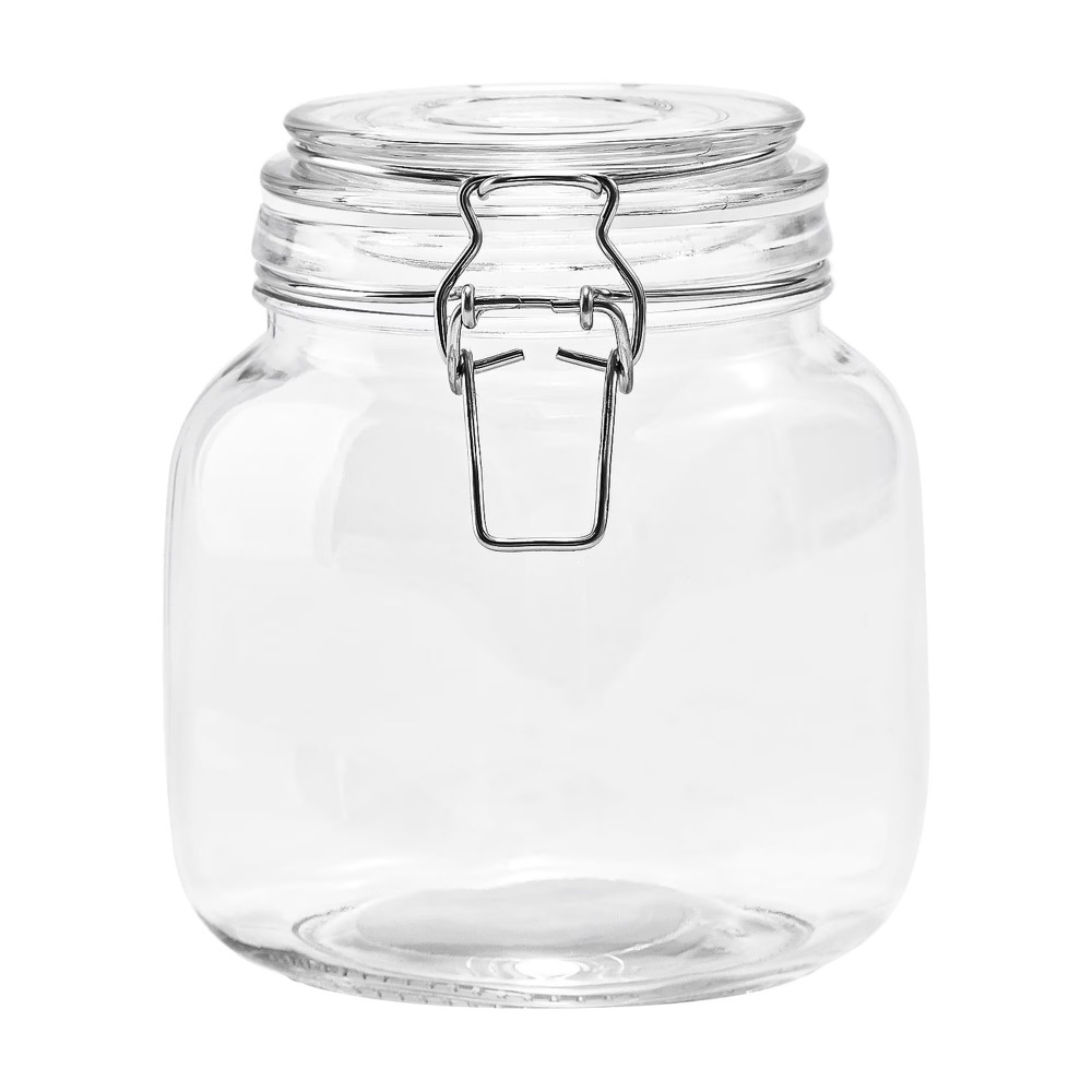 Toples Penyimpanan Makanan Kac - Food Storage Glass Jar ulasan dan harga