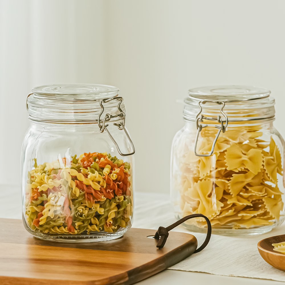 Toples Penyimpanan Makanan Kac - Food Storage Glass Jar ulasan dan harga
