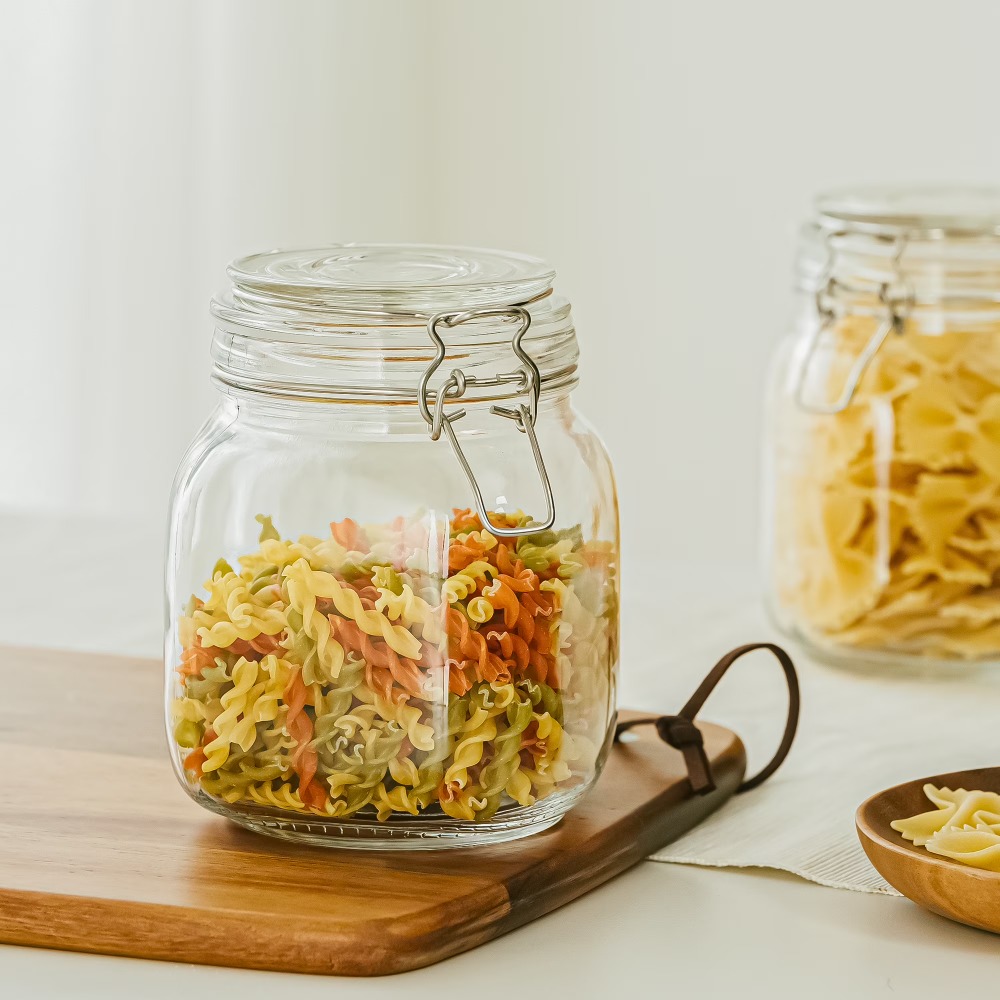 Toples Penyimpanan Makanan Kac - Food Storage Glass Jar ulasan dan harga