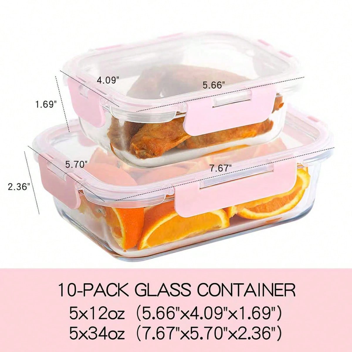 10 Wadah Makanan Kaca, Wadah P - Food Storage Order ulasan dan harga