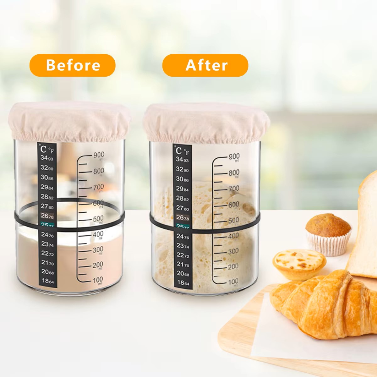 Set Stoples Starter Sourdough  - Food Storage Order ulasan dan harga
