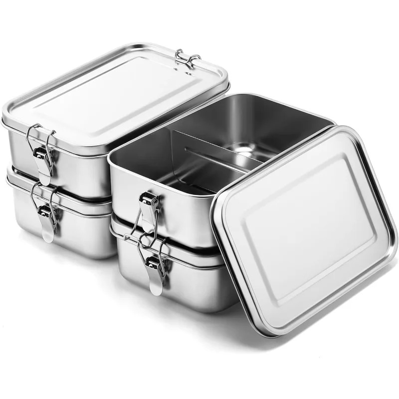 Kotak Makan Bento dari Baja Ta - Food Storage Metal Box ulasan dan harga
