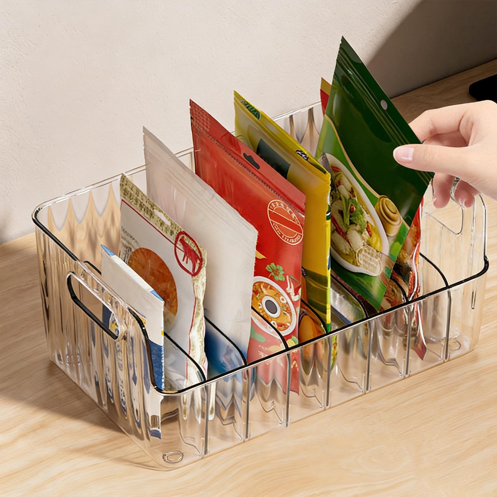 Rak Bumbu Transparan Terbagi K - Food Storage In Pantry ulasan dan harga