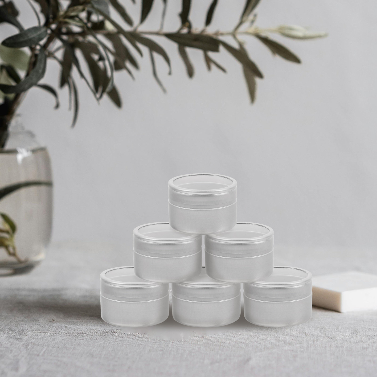 10 Buah Kaleng Teh Aluminium K - Food Storage Aluminum Containers ulasan dan harga