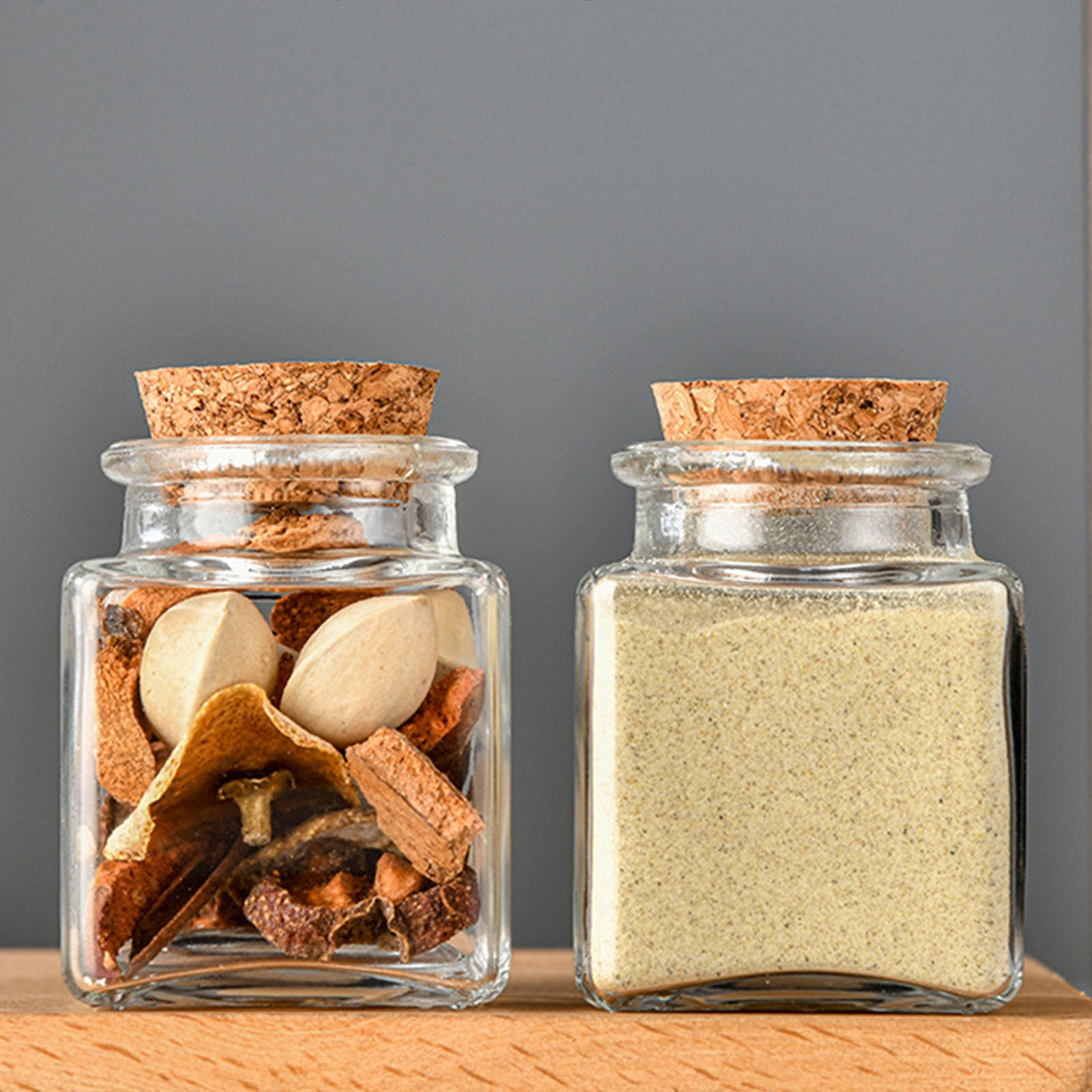 1/5/10 Buah Stoples Penyimpana - Food Storage Glass Jar ulasan dan harga