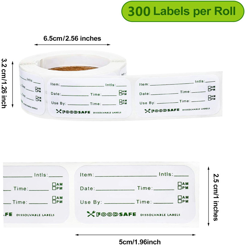 300/Buah Label Penyimpanan Mak - Food Storage For Restaurant ulasan dan harga