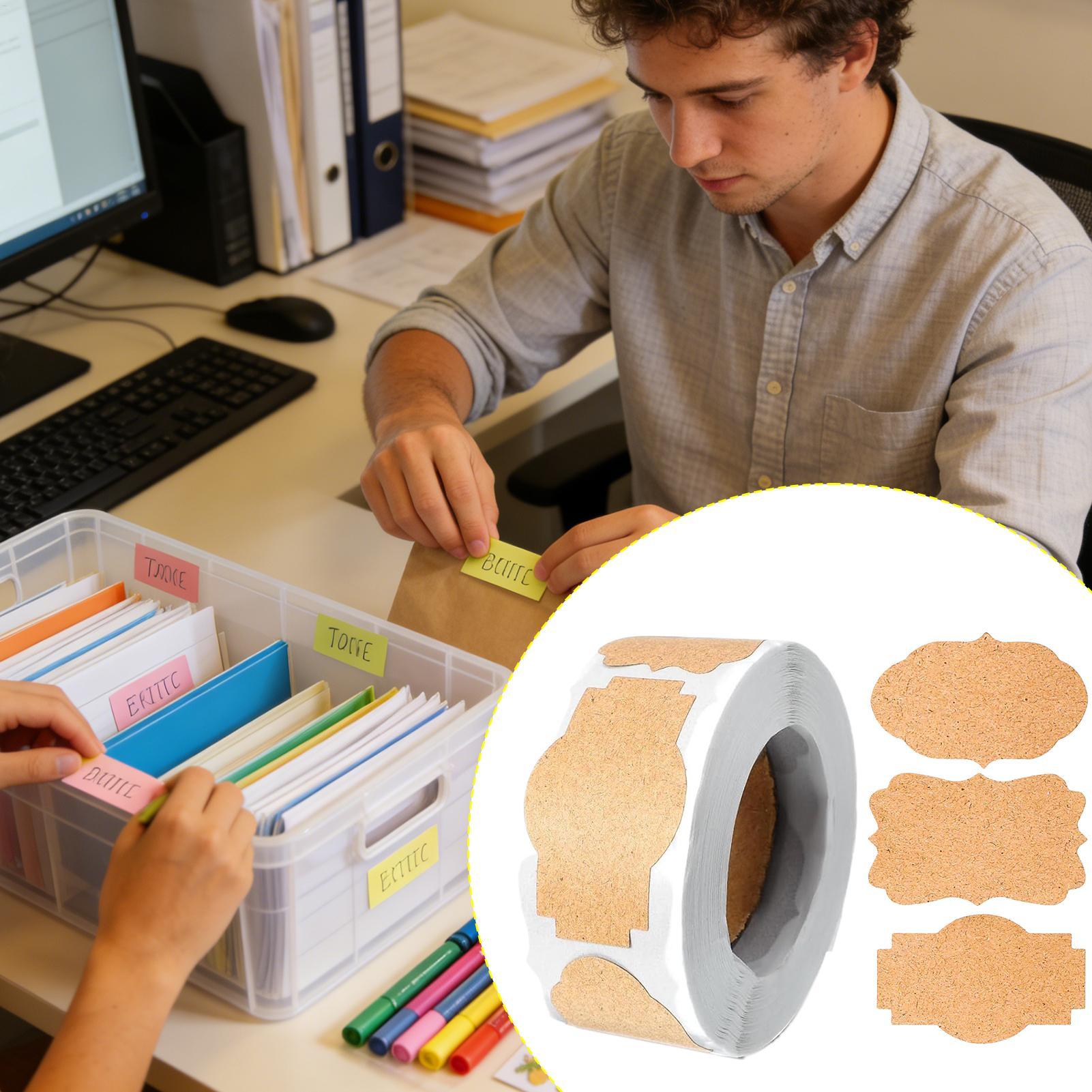 300 PCS Label Stiker Stoples K - Food Storage In Pantry ulasan dan harga