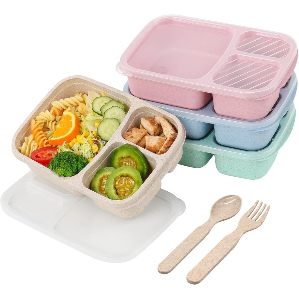 1 Kotak Bento Kotak Makan Sian - Food Storage Design ulasan dan harga