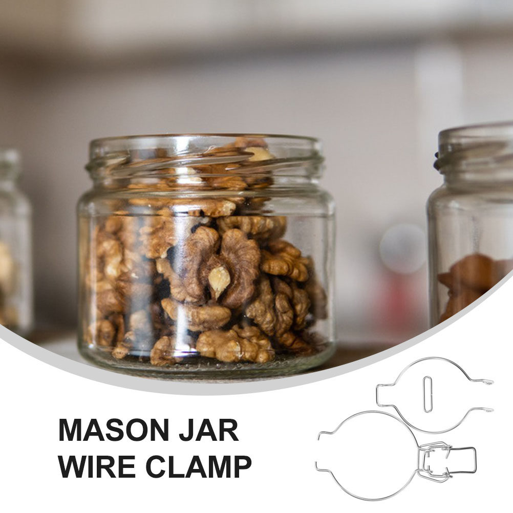12 Buah Klem Kawat Stoples Kac - Food Storage Glass Jar ulasan dan harga