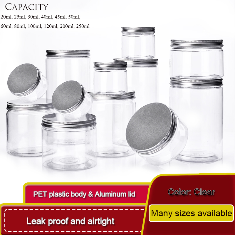 Botol penyimpanan 5-10p, tutup - Food Storage Aluminum Containers ulasan dan harga