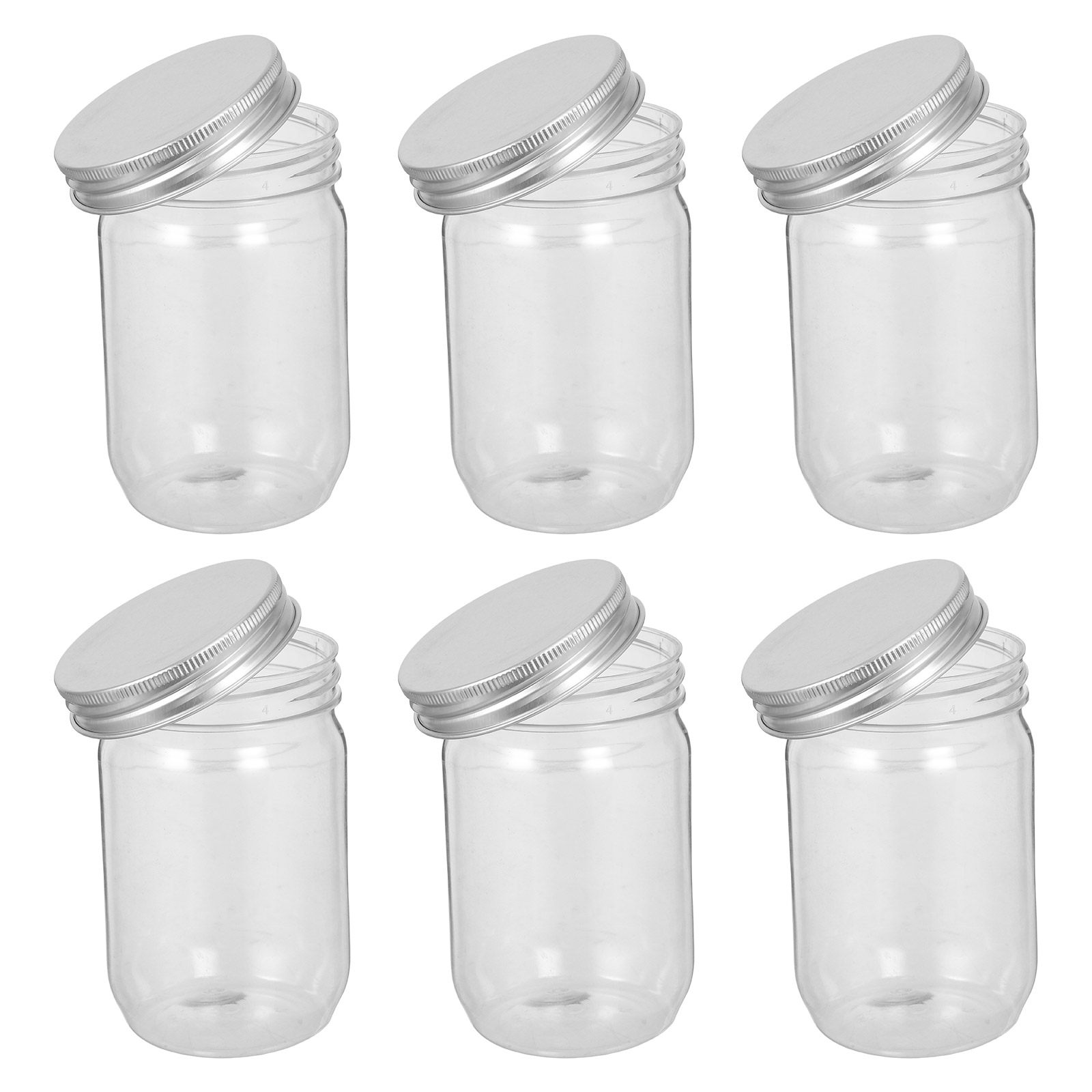 6 Buah Stoples Plastik Bening  - Food Storage Plastic Container ulasan dan harga
