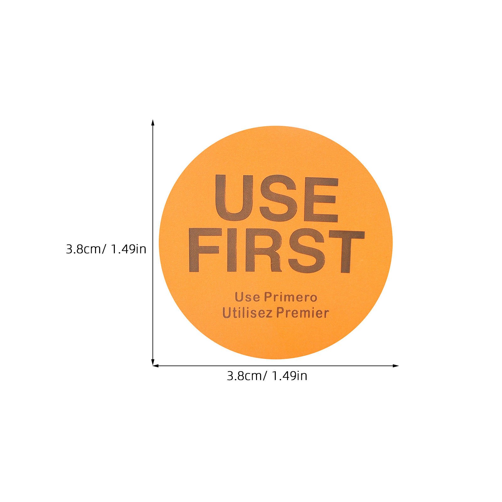 4 Rol Stiker Label Layanan Mak - Food Storage For Restaurant ulasan dan harga
